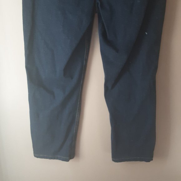 DC Jeans, Dark Wash, Straight Leg, Mid-Rise, Cropped. Size 20 - Picture 8 of 11